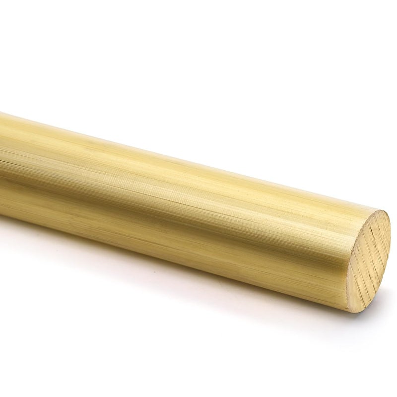 Eorbow 1" D*12" L Solid Round Brass Rod, Metal Bar Stock for DIY Craft Making, Brass Pins for Drift, Punch, Knife Handles, Scales, Model Plane, Ship, Car, Boat, Hardware, Novelty - Image 3